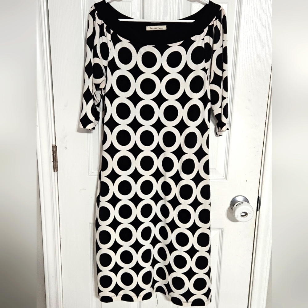 Black and white dress